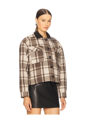 IRO Jiura Jacket in Grey. Size 34. Also in 36, 38, 40.