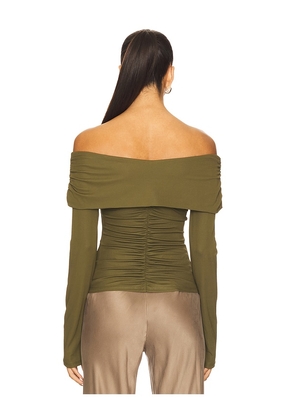 House of Harlow 1960 x REVOLVE Suki Top in Olive. Size M. Also in XS, XXS, S, L.