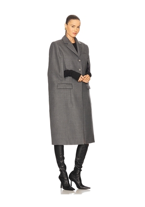 HERSKIND Travis Coat in Grey. Size 36. Also in 34, 38.