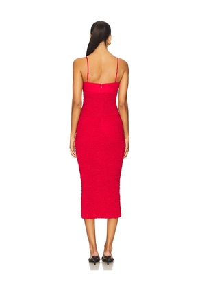 House of Harlow 1960 x REVOLVE Mila Midi Dress in Red. Size M. Also in S, XL, XS, XXS.