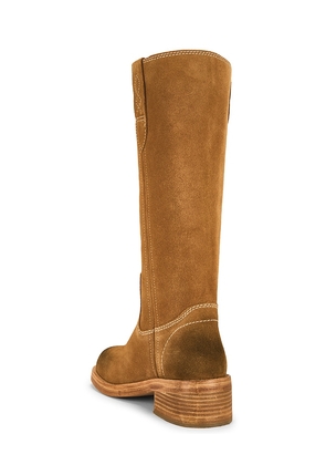 Free People Blaze Pull On Boot in Tan. Size 6.5. Also in 6, 7, 8, 8.5, 9, 9.5.