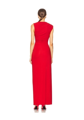 SIMKHAI Blaine Gown in Red. Size 2. Also in 4, 6, 8.