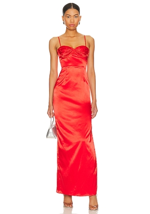 superdown Drusilla Gown in Red. Size XS. Also in L.