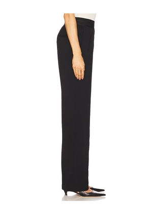 Helmut Lang Straight Trouser in Black. Size 4. Also in 2.