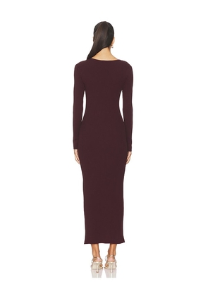 Generation Love Andolina Square Neck Dress in Burgundy. Size S. Also in XS.