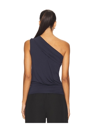 Geel Elys Top in Navy. Size M. Also in XS, L.