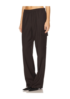 Helmut Lang Relaxed Cargo Trouser in Brown. Size 4. Also in 0, 8.