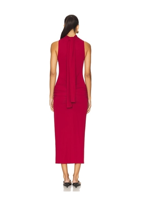 Geel Hugo Dress in Wine. Size M. Also in S, XS, L.