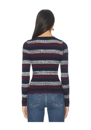 HEARTLOOM Clarice Sweater in Blue. Size XL. Also in XS, S.