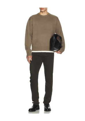 FRAME L'Homme Slim Jean in Brown. Size 32. Also in 30, 31, 33, 34, 36.