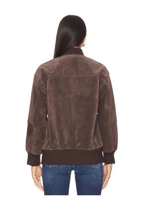 HEARTLOOM Fuji Jacket in Brown. Size M. Also in XS, S, L.