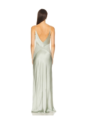 House of Harlow 1960 x REVOLVE Cassia Maxi Dress in Sage. Size M. Also in L, XL.
