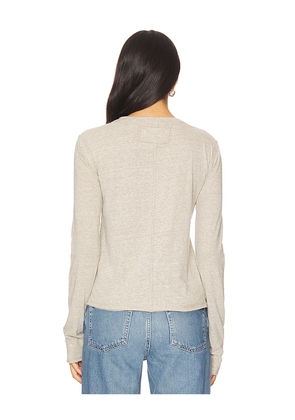 Free People x We The Free Nova Tee Long Sleeve In Caiman in Sage. Size M. Also in XS, S, L, XL.