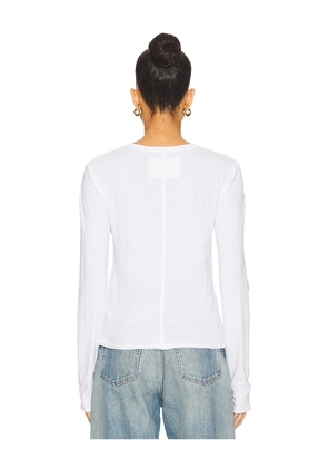 Free People x We The Free Nova Tee Long Sleeve In Ivory in Ivory. Size M. Also in S, L, XL.