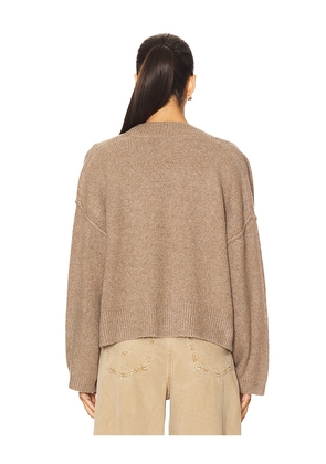 Free People Cool Of The Night Cardi in Brown. Size L. Also in S.