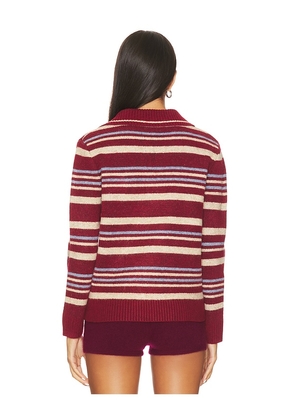 HEARTLOOM Pesha Sweater in Brick. Size M. Also in XS, L, XL.