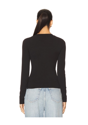 Free People Wide Awake Layering Top in Black. Size M/L. Also in XS/S.