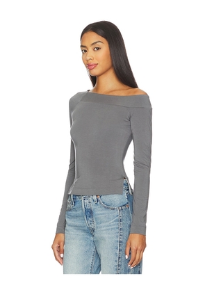 Free People At The After Long Sleeve in Grey. Size M. Also in XS, S.