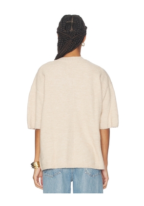 Free People Margot Sweater Tee in Beige. Size M. Also in S, L.