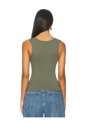 Free People x Intimately Clean Lines Muscle Cami In Adventurer in Green. Size M/L. Also in L/XL.