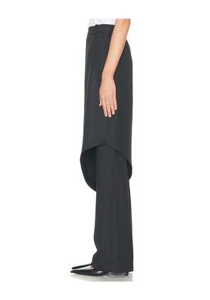 Helsa Trouser With Attached Skirt in Black. Size XS. Also in XXS, S, M, L, XL.