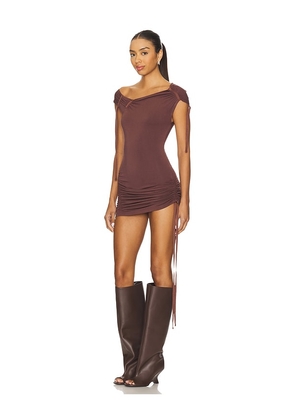 I.AM.GIA Asha Mini Dress in Brown. Size S. Also in XS.