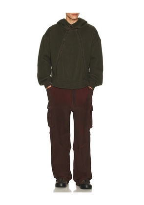 ISA BOULDER Blaze Cargo Pants in Brown. Size M. Also in S, L, XL/1X.