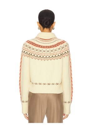 Guest In Residence Cloud Chalet Cardigan in Cream. Size S. Also in XS, M.