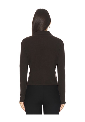 Guest In Residence Stealth Cardigan in Chocolate. Size M. Also in XS, S, L, XL.