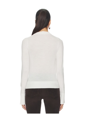 SIMKHAI Natia Cowl Neck Top in Ivory. Size M. Also in XS, S.