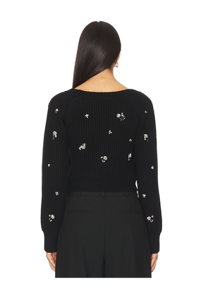 SIMKHAI Novah Cardigan in Black. Size M. Also in L.