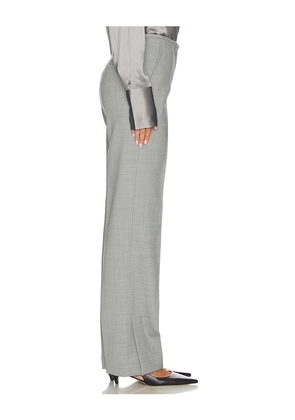 Helmut Lang Low Rise Trouser in Grey. Size 12. Also in 2.