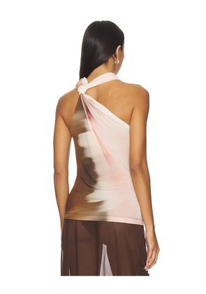 Helmut Lang Sleeveless Wind Top in Blush. Size M. Also in XS, S, L.