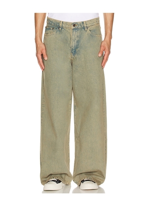 Jeanerica Brera Jeans in Beige. Size 32. Also in 33, 34.