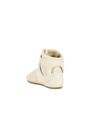 Isabel Marant Senny High Sneaker in White. Size 38. Also in 37, 39, 40, 41.