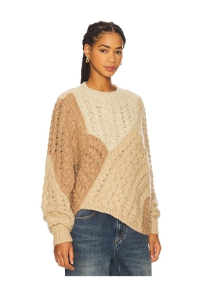 Isabel Marant Etoile Daryl Sweater in Beige. Size 36/4. Also in 34/2, 40/8.