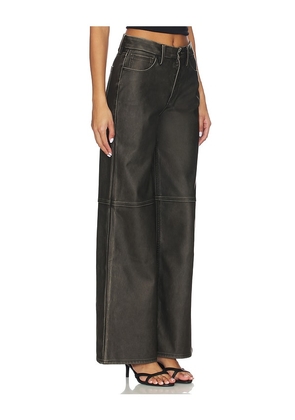 Good American Good Skate Faux Leather Pants in Black. Size 2. Also in 0, 4, 6, 8, 10, 12, 22, 24.