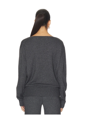 Geel Kiarra Sweater in Charcoal. Size S. Also in XS, M, L.