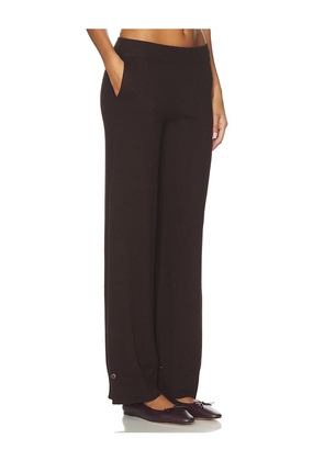 Geel Celina Pant in Chocolate. Size M. Also in S, XS.