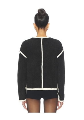 John & Jenn by Line Rene Cardigan in Charcoal. Size M. Also in S, XS.