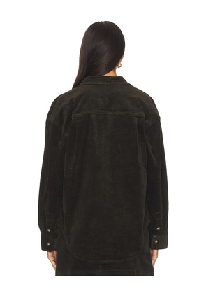 HEARTLOOM Tilly Shirt in Brown. Size M. Also in XS, S, L, XL.