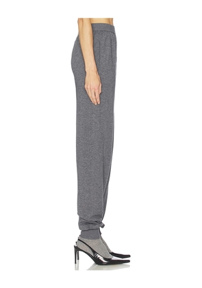 Helsa Kerstin Knit Jogger in Grey. Size M. Also in XXS, XS, S, L, XL.