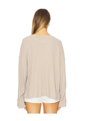 Free People x We The Free Dawson Pocket Thermal In Neutral in Neutral. Size M. Also in L, XL.