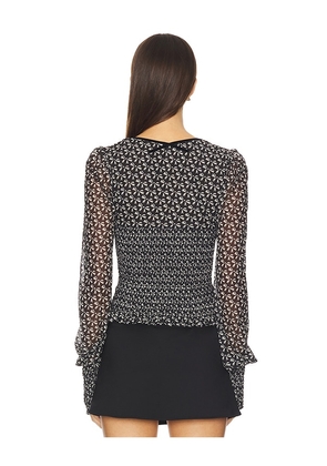 Free People Dottie Knit Top in Black. Size M. Also in XS, S.