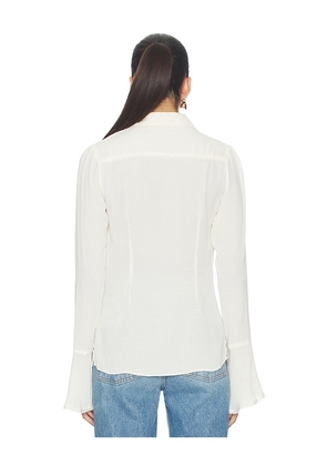 Free People Melrose Top in White. Size M. Also in XS, S, L.