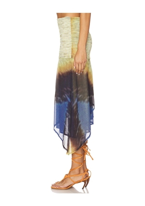 Feners Festa Skirt Night in Cream. Size M. Also in S, XS.