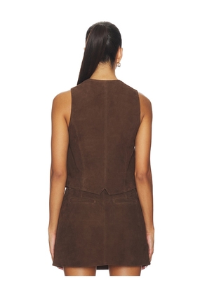 GIUSEPPE DI MORABITO Top in Brown. Size 40. Also in 42.