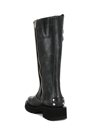 Ganni Studs Boot in Grey. Size 39. Also in 41.
