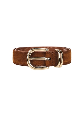 Flattered Beatrice Suede Belt in Tan. Size XS-S. Also in M-L.