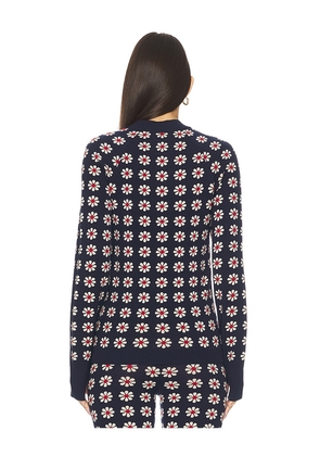 The Great Merino Quarter Zip in Navy. Size S. Also in XS, M, L.